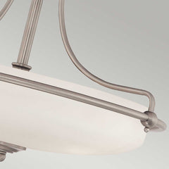 Griffin 3/4Lt Semi-Flush - In Various Finishes E27