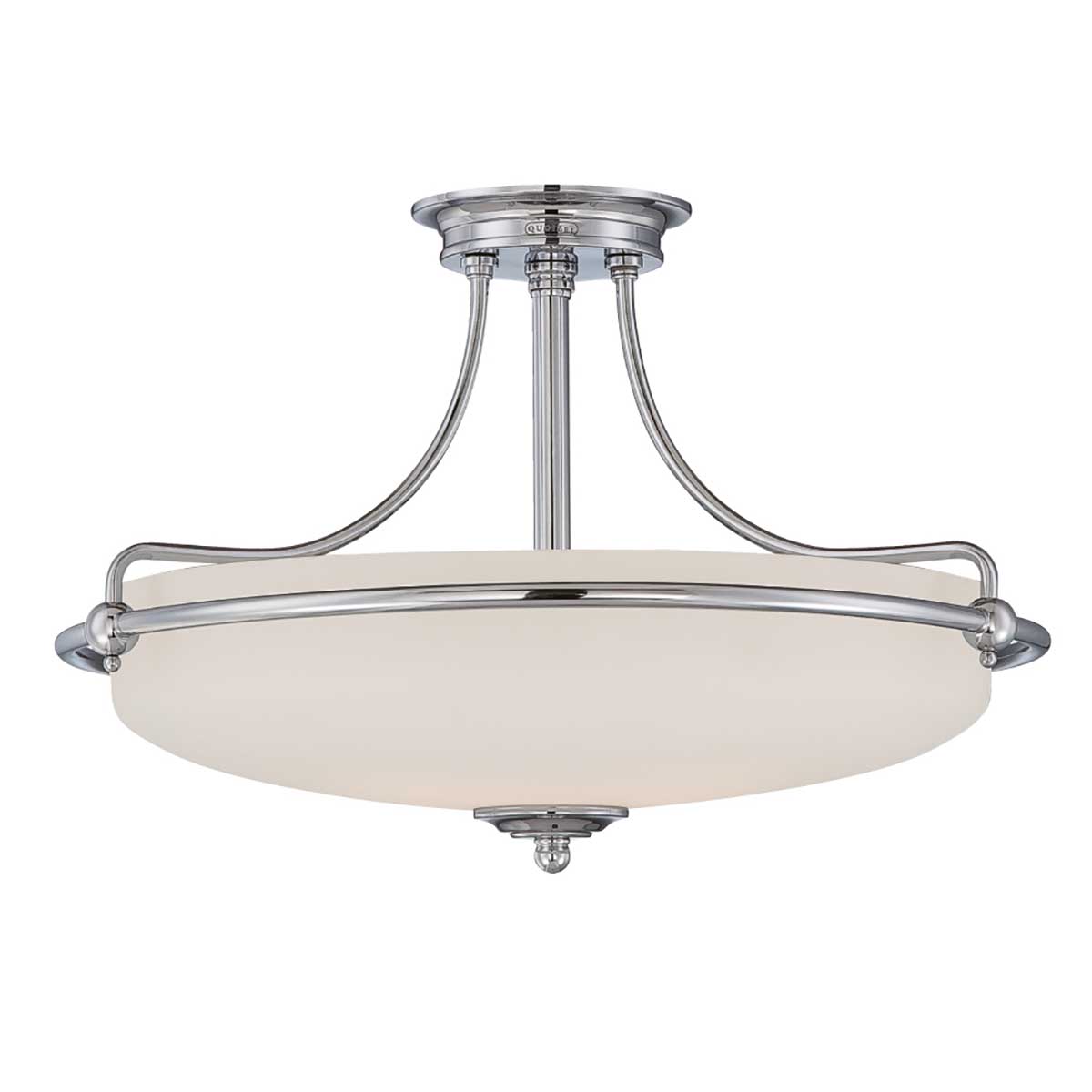 Griffin 3/4Lt Semi-Flush - In Various Finishes E27