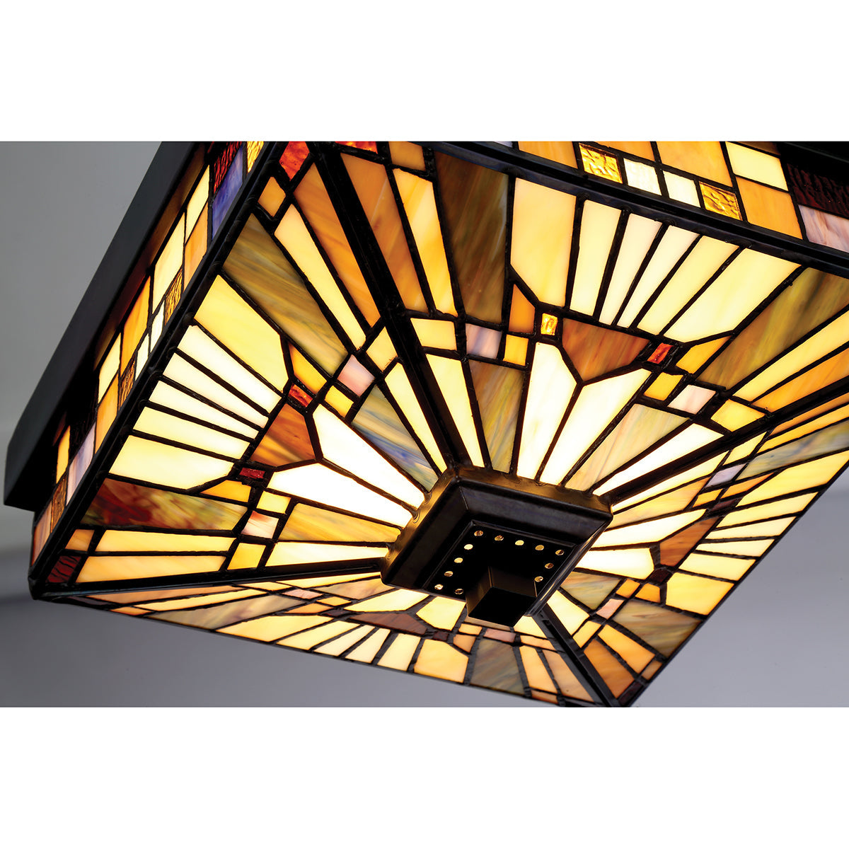 Inglenook 2Lt Outdoor Flush Mount – Valiant Bronze Finish