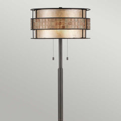 Laguna 2 Light Floor Lamp - Renaissance Copper E27