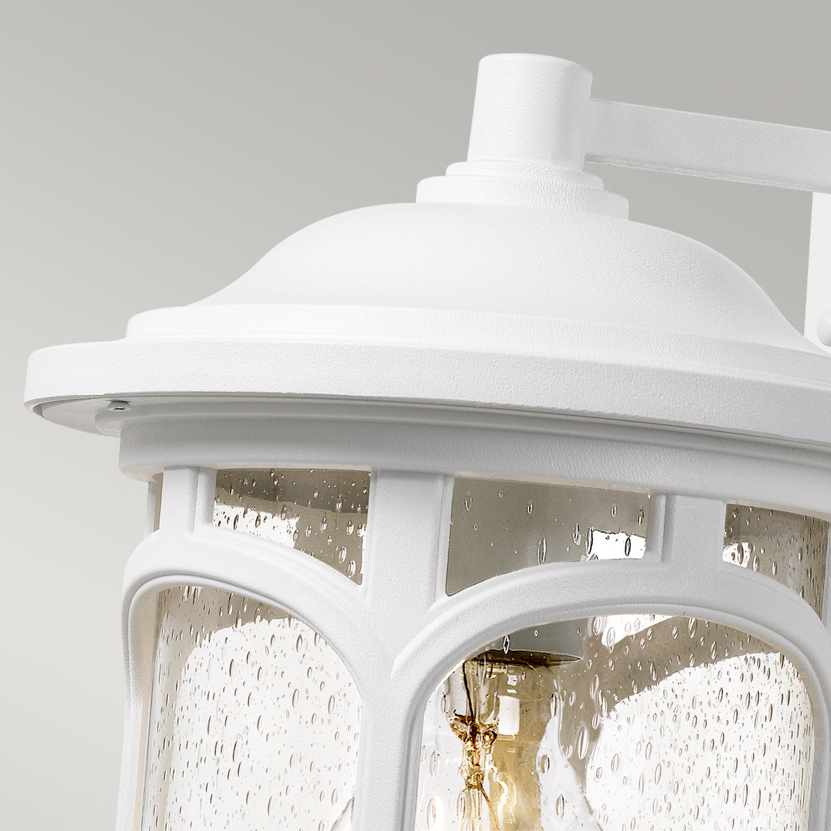 Marblehead Medium Wall Lantern – White Finish