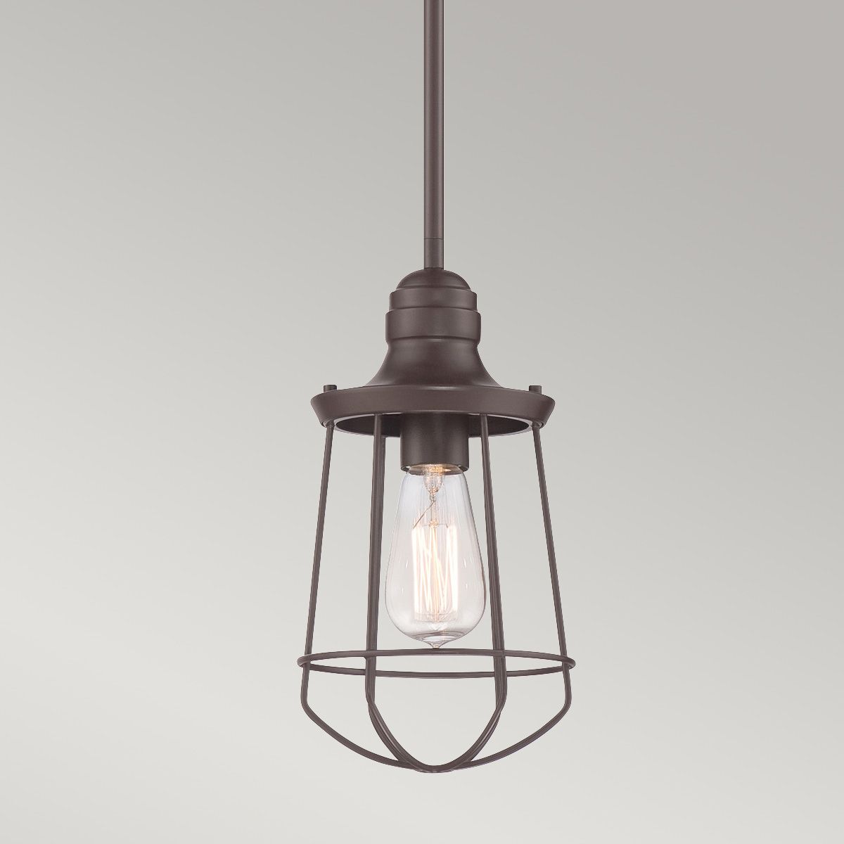 Marine 1 Light Mini Pendant-  Western Bronze