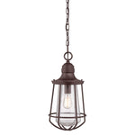 Marine 1 Light Small Chain Lantern - Western Bronze IP23 E27