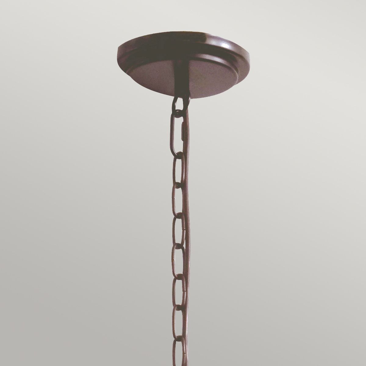 Marine 1 Light Small Chain Lantern - Western Bronze IP23 E27