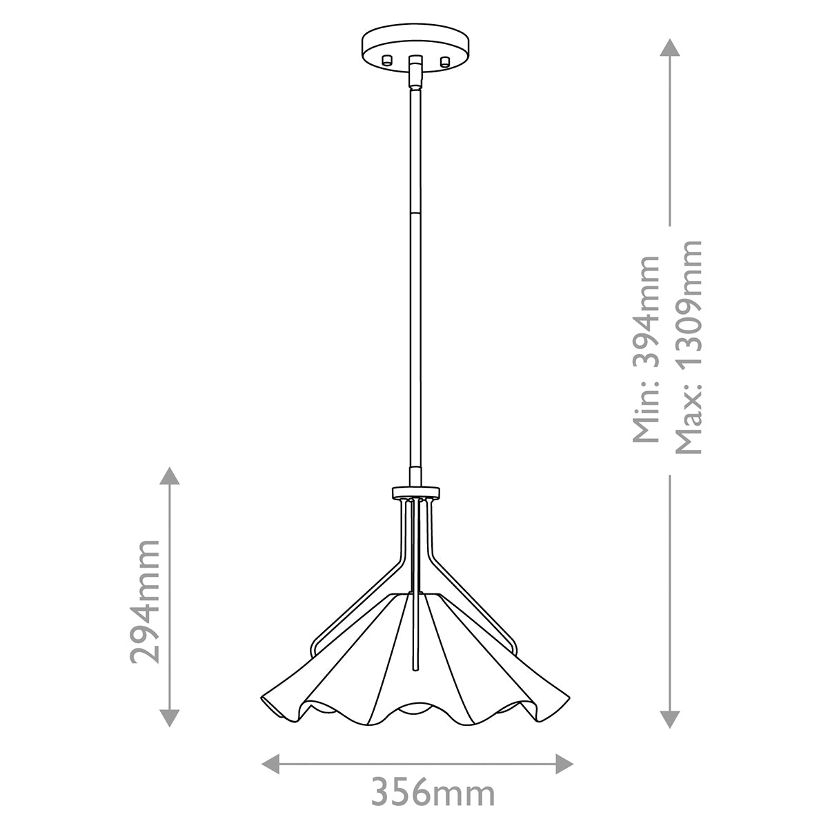 Quoizel Mejia 1 lt Pendant - Aged Brass, Textured White Steel Shade E27