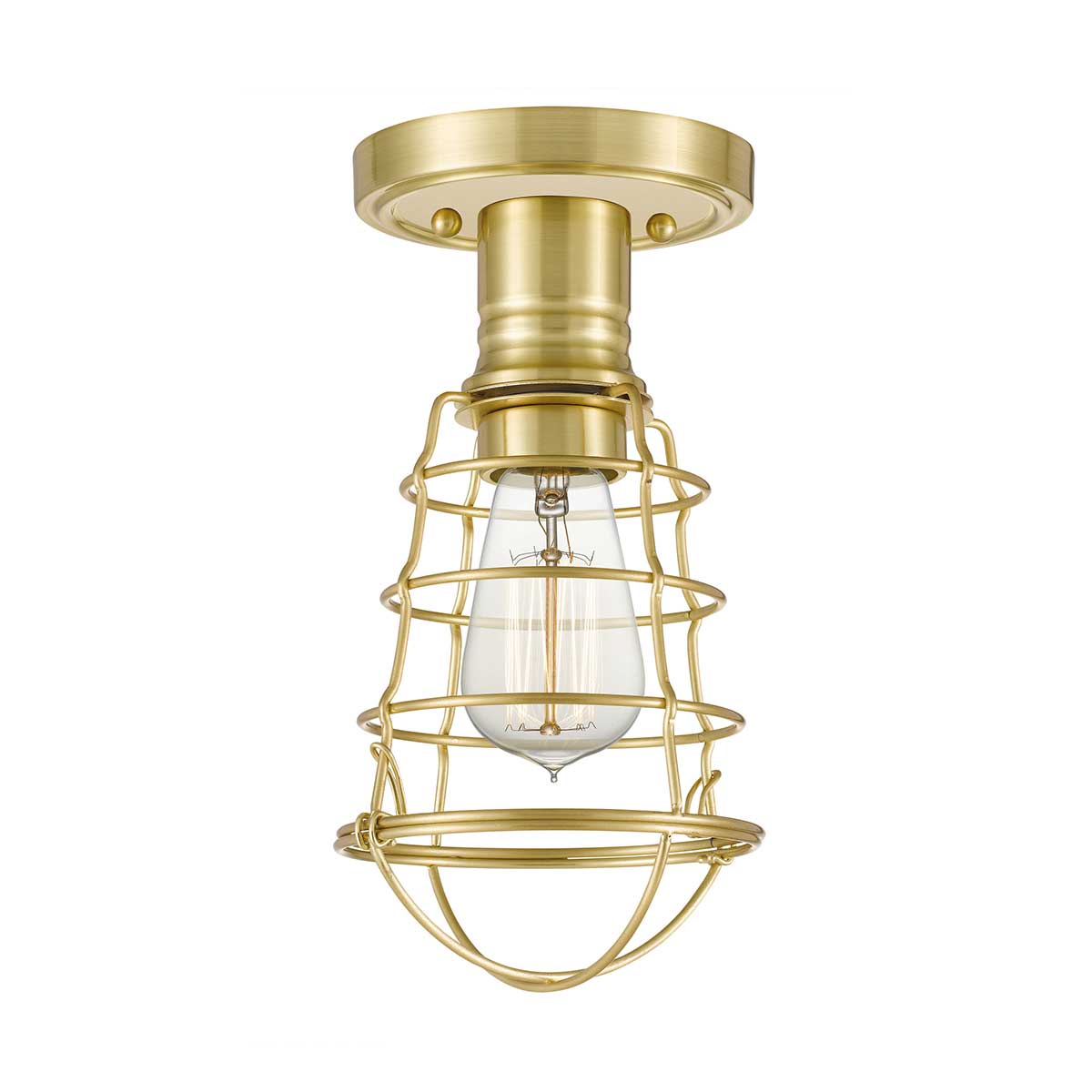 Mixon 1 Light Semi-Flush - In Various Finishes E27
