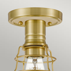 Mixon 1 Light Semi-Flush - In Various Finishes E27