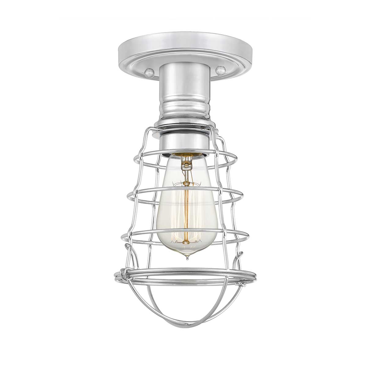 Mixon 1 Light Semi-Flush - In Various Finishes E27