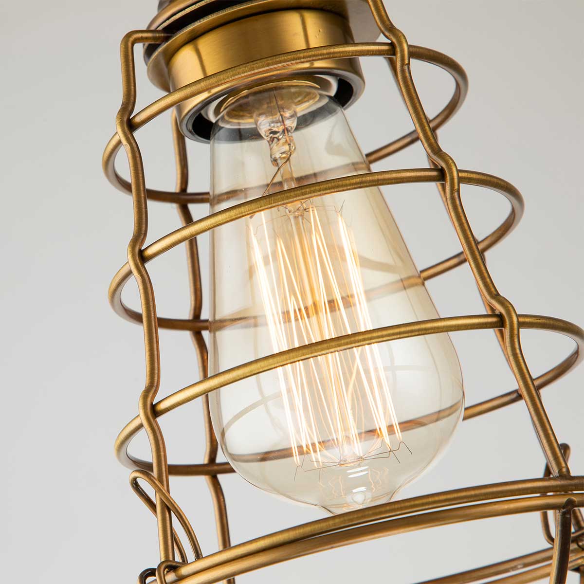 Mixon 1 Light Semi-Flush - In Various Finishes E27