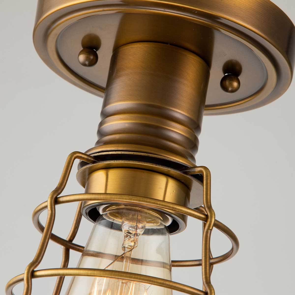Mixon 1 Light Semi-Flush - In Various Finishes E27