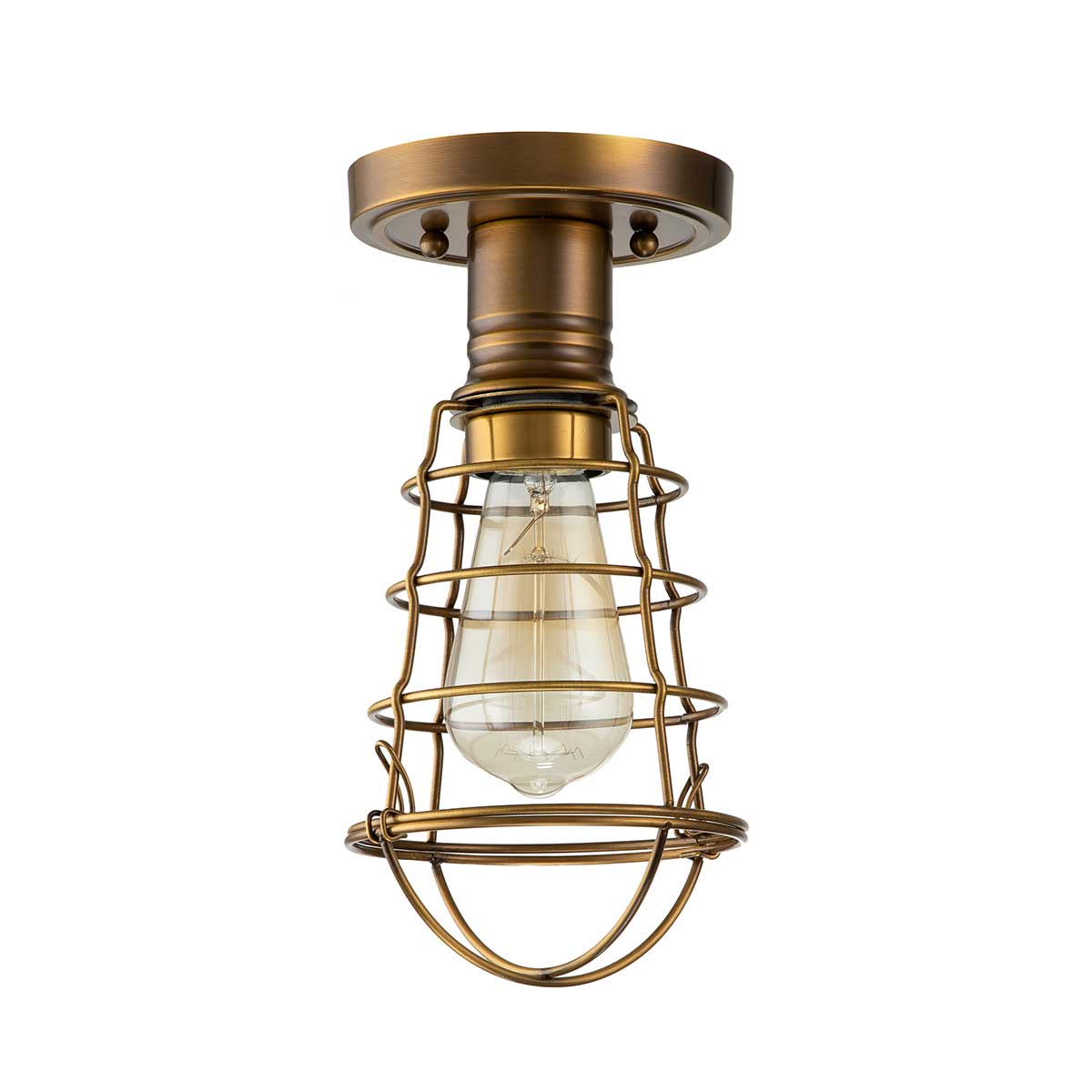 Mixon 1 Light Semi-Flush - In Various Finishes E27