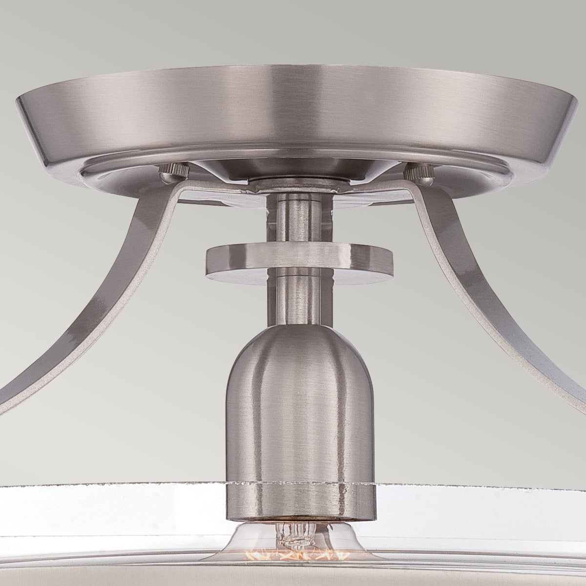 Penn Station 1 Light Semi-Flush - In Various Finishes E27