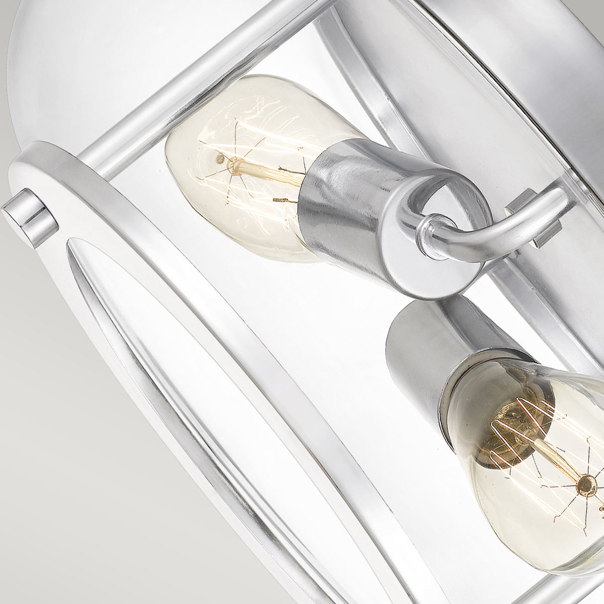 Trilogy 2/3Lt Flush - In Various Finishes E27