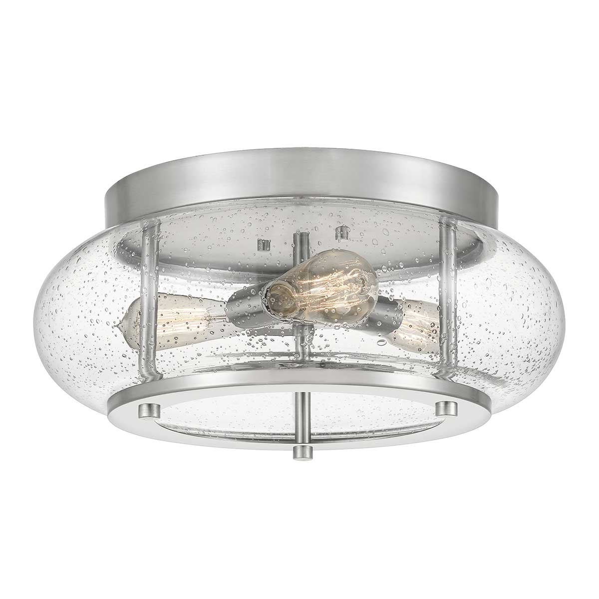 Trilogy 2/3Lt Flush - In Various Finishes E27