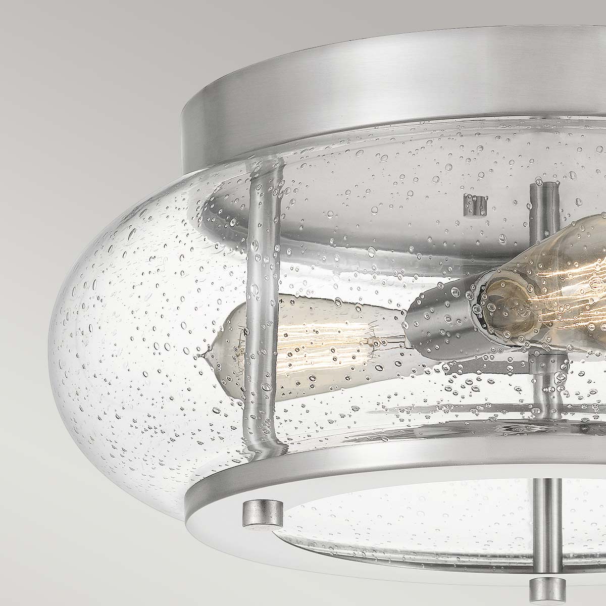 Trilogy 2/3Lt Flush - In Various Finishes E27