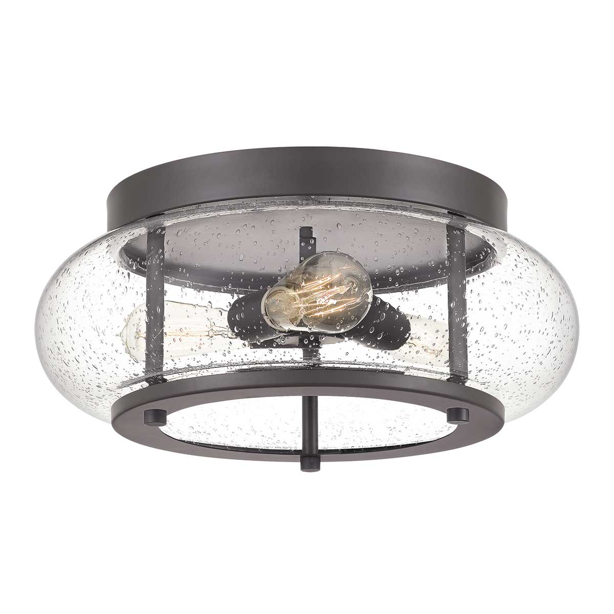 Trilogy 2/3Lt Flush - In Various Finishes E27