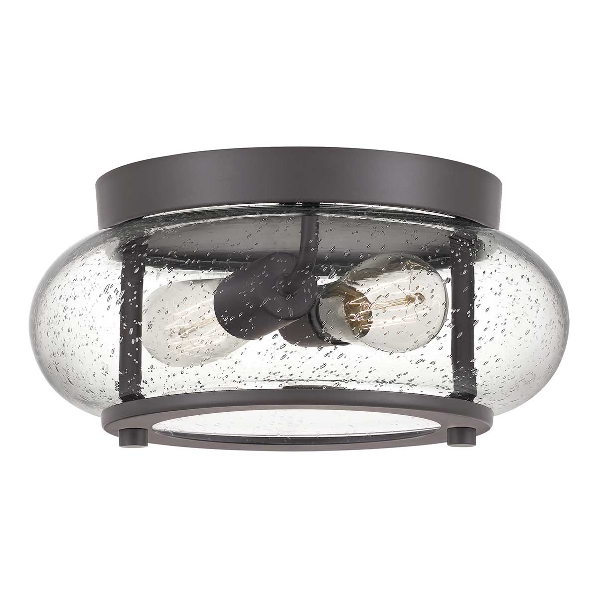 Trilogy 2/3Lt Flush - In Various Finishes E27