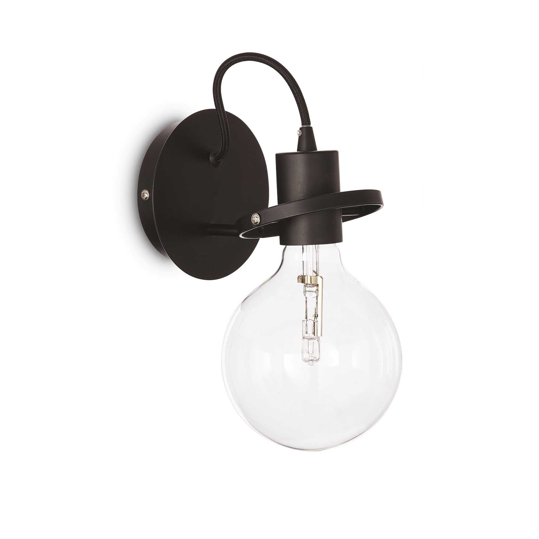 Radio wall light -White/Chrome/Black Finish - Cusack Lighting