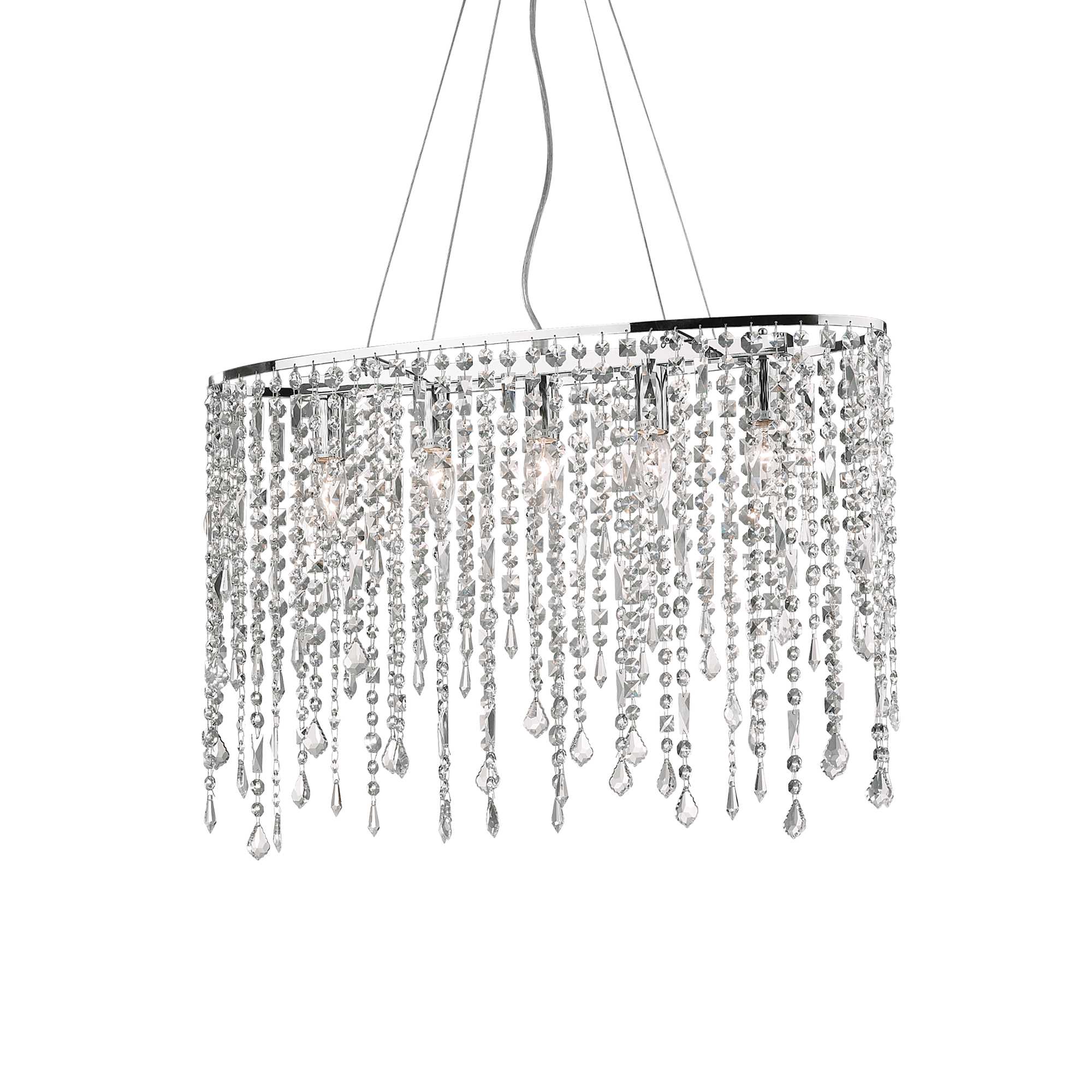 Rain Centre Ceiling Light - Crystal Finish - Cusack Lighting