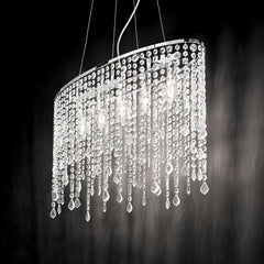 Rain Centre Ceiling Light - Crystal Finish - Cusack Lighting