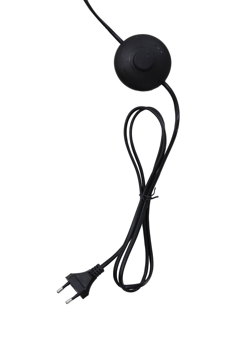 Rakel Floor Lamp - Matt Black & Smoked Finish