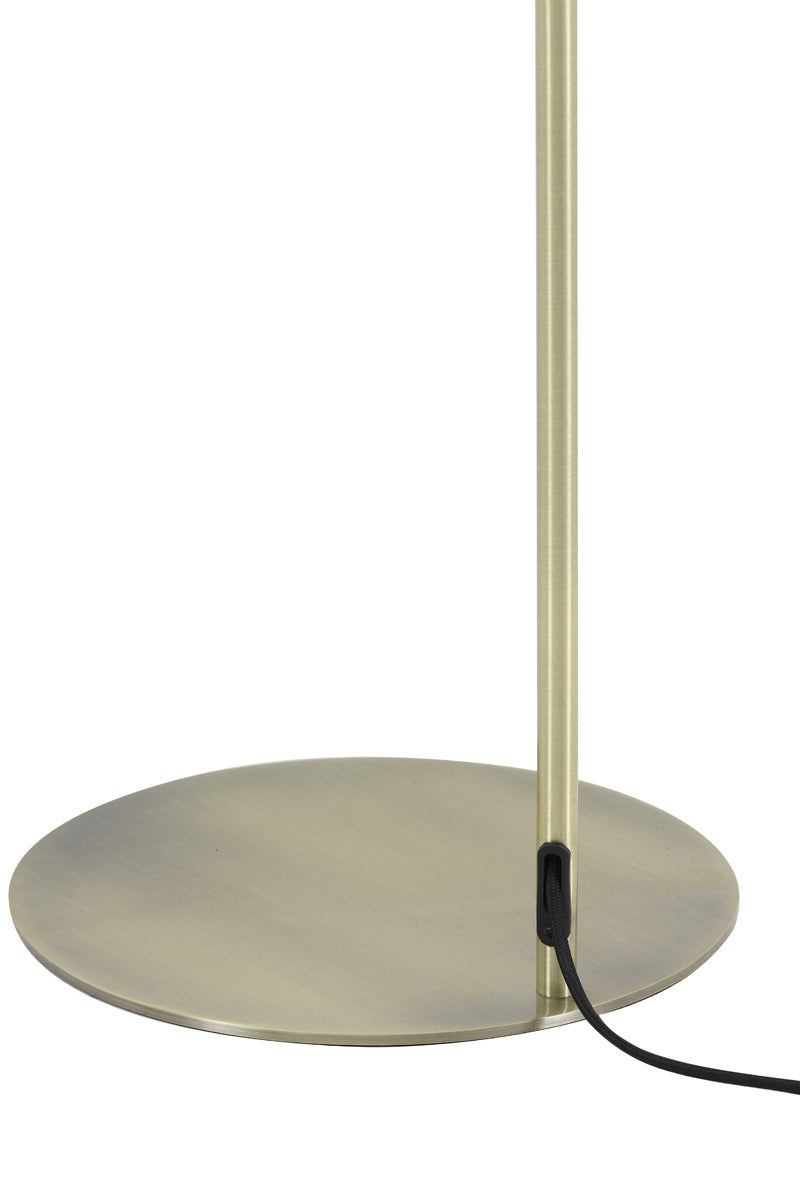 Rakel Floor Lamp - Antique Bronze & Smoked Finish