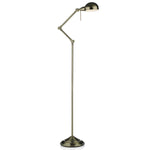 Dar Ranger Floor Lamp Antique Brass - Cusack Lighting