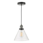 Ray 1 Light Pendant -  Antique Brass/Antique Nickel Finish