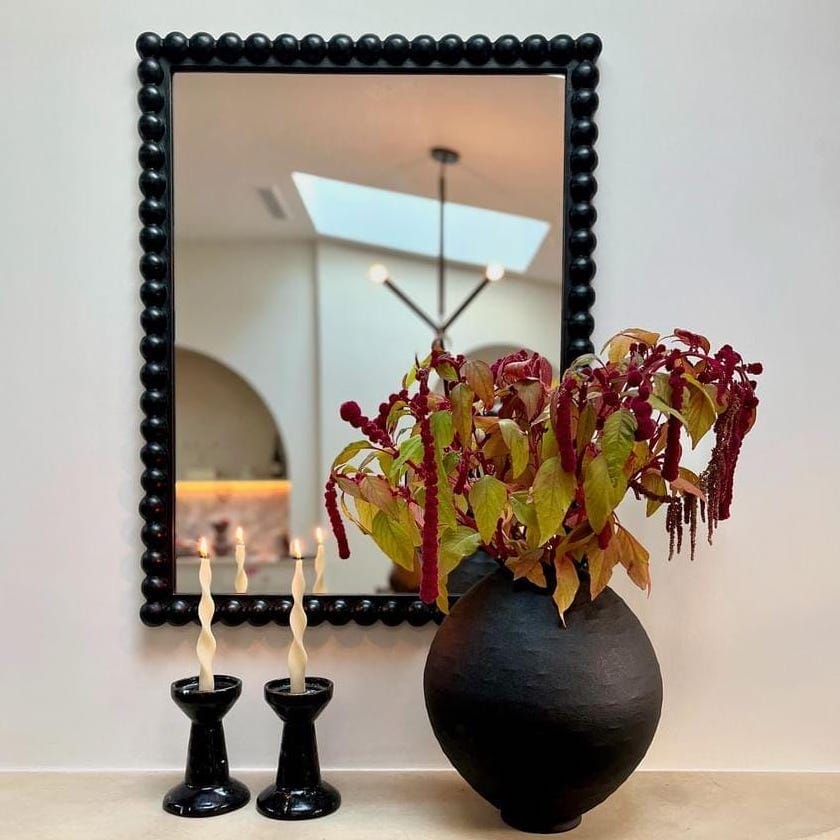 Amelia Bobbin/ Petite Mirror- Various Finishes