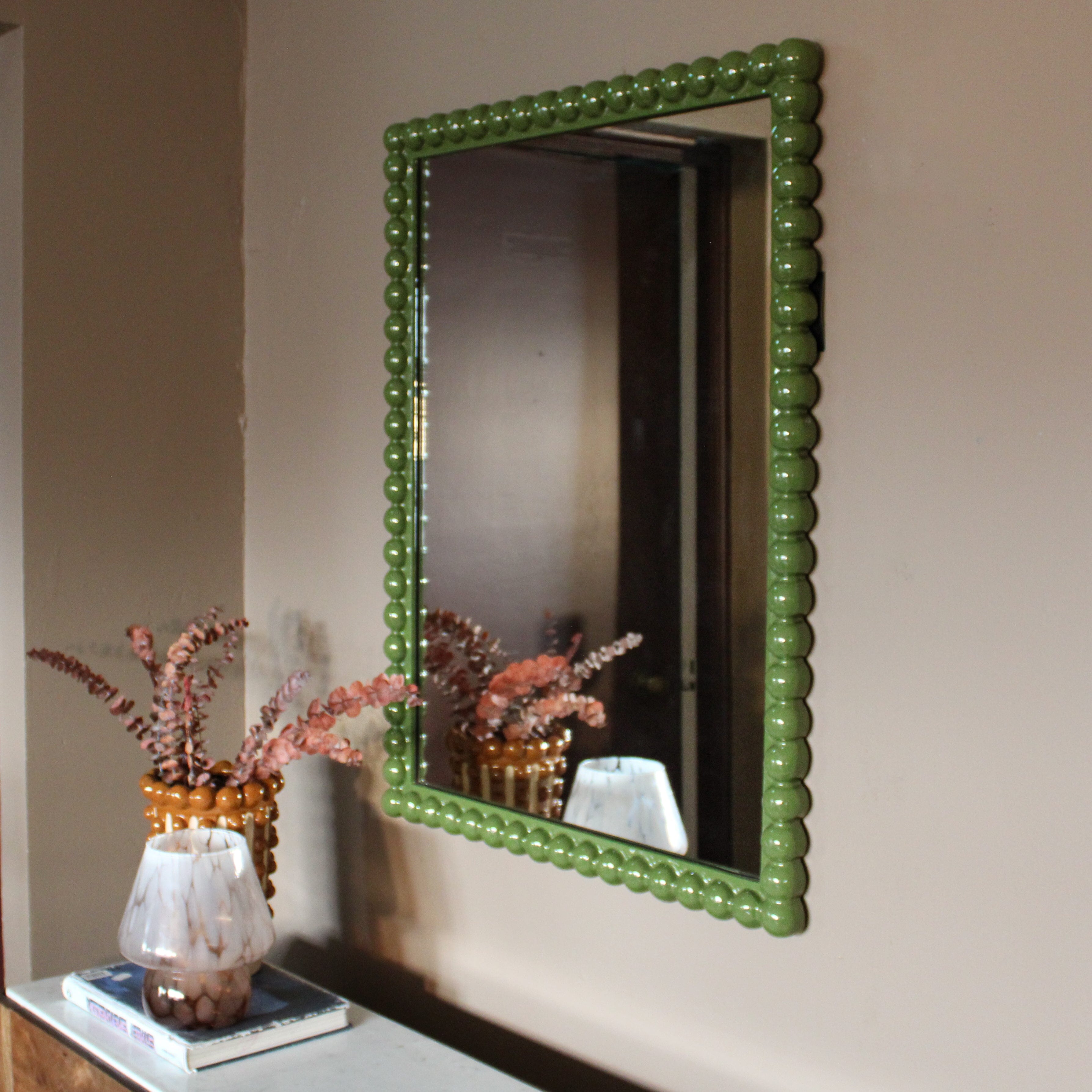 Amelia Bobbin/ Petite Mirror- Various Finishes
