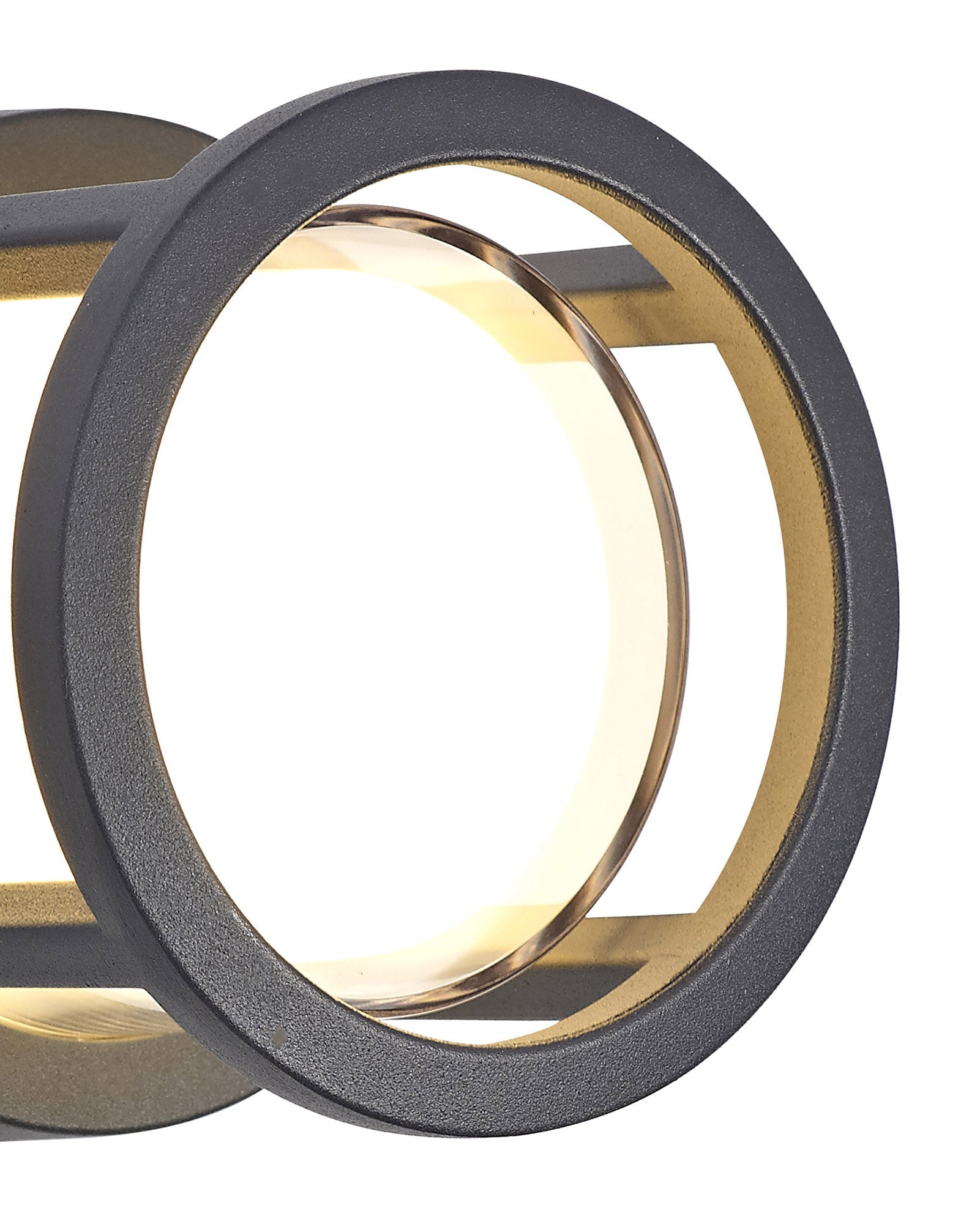 Regina LED Wall Round Downlight IP54 - Anthracite Finish