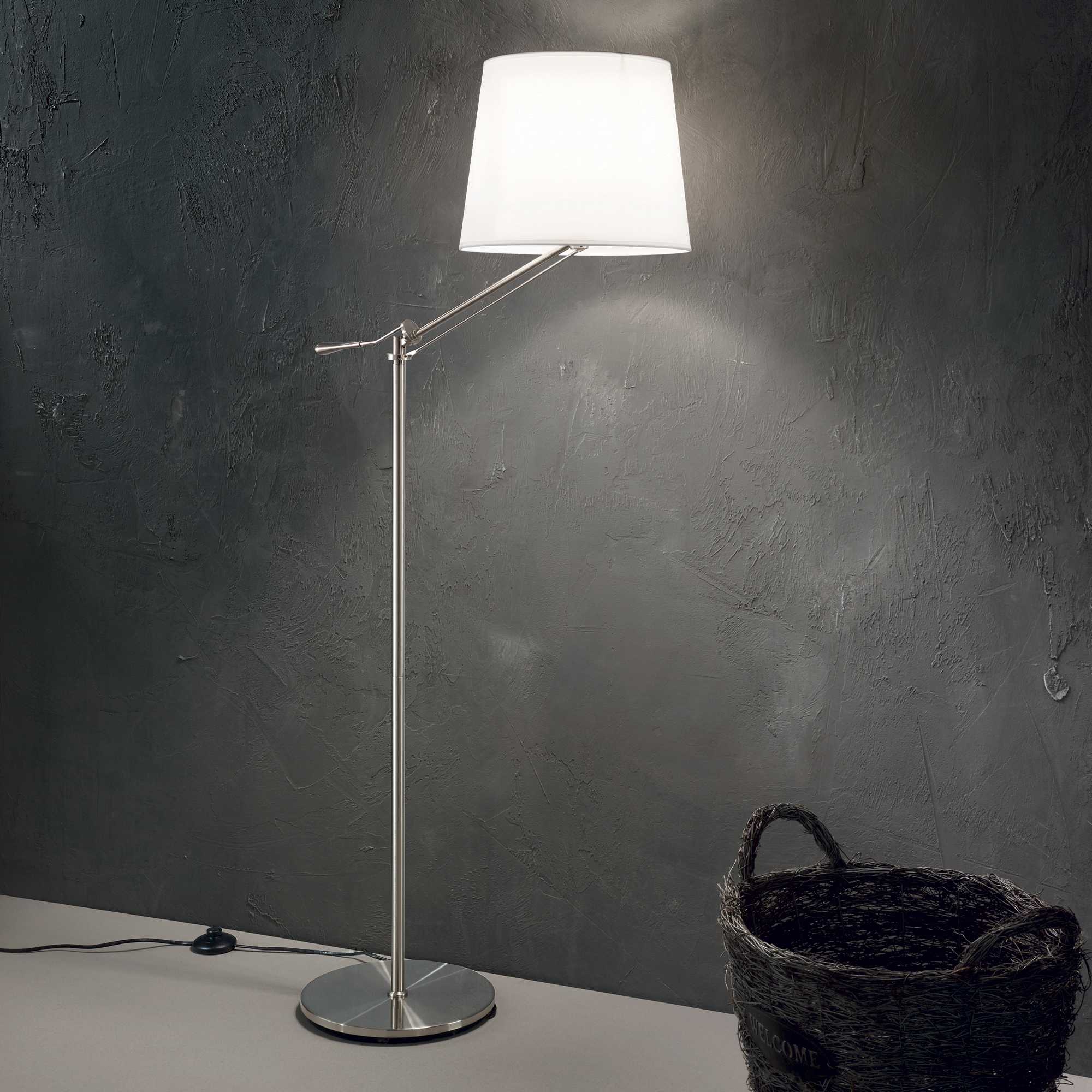 Regol Floor Lamp - White Finish - Cusack Lighting