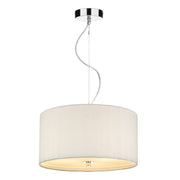 Renoir 3/6Lt Pendant Polished Chrome With Bespoke E27