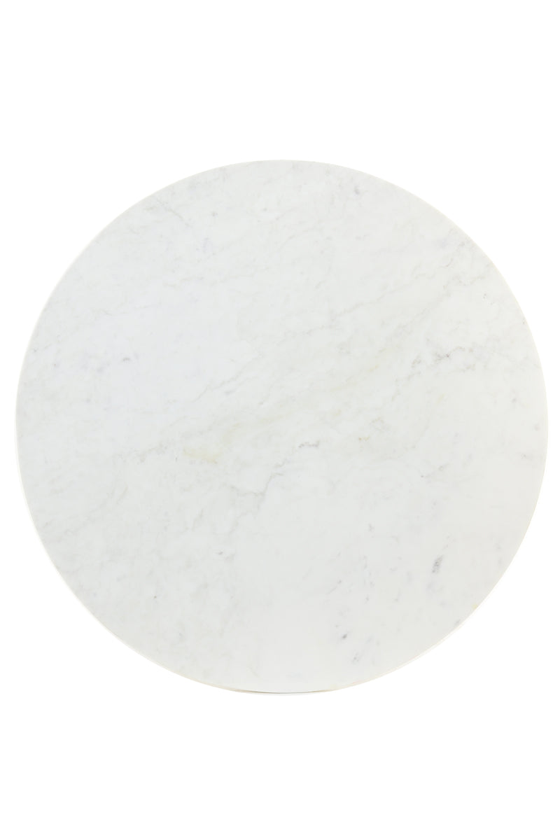 Rickerd Coffee Table - White Marble Finish