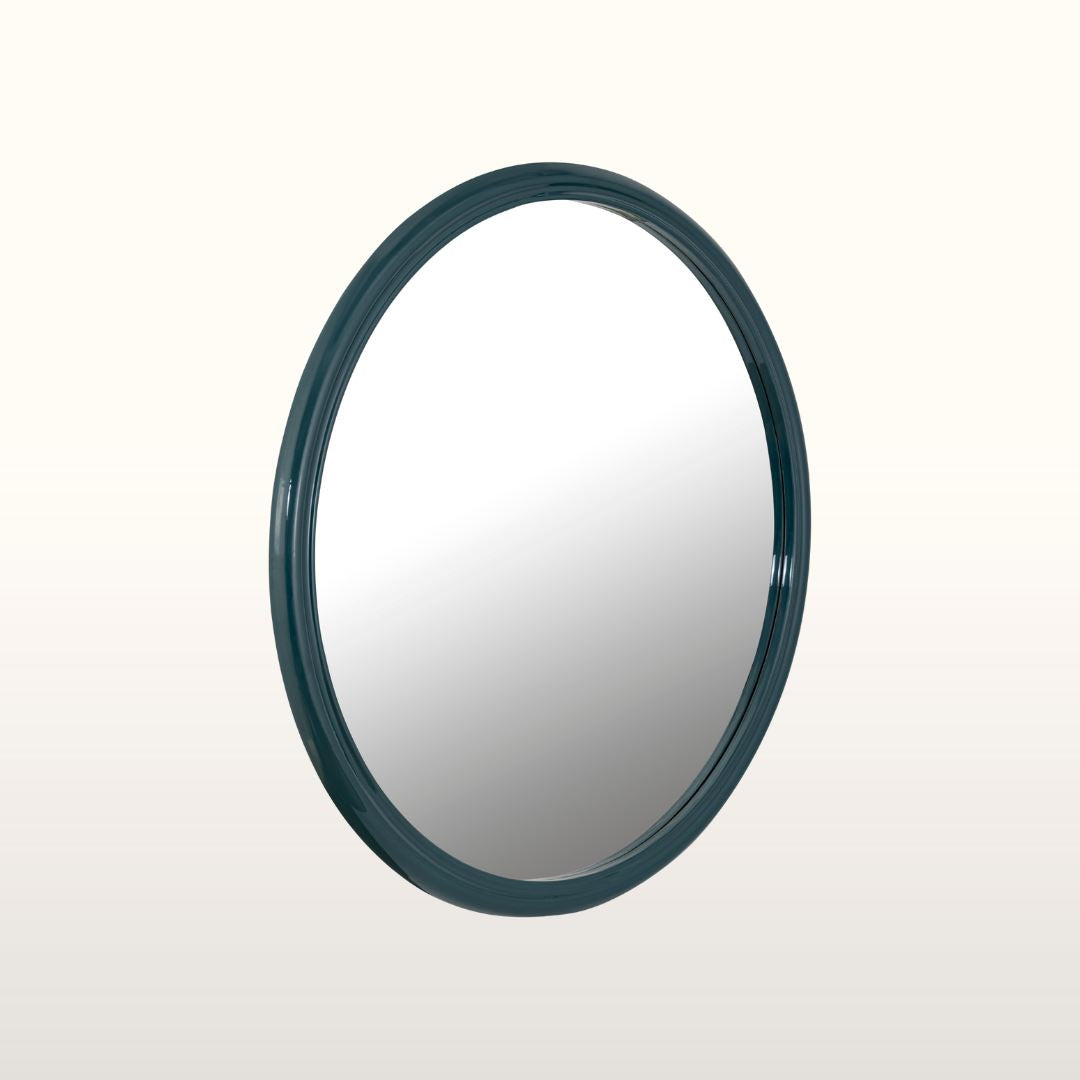 Nora Round Lacquer Mirror- Various Colours