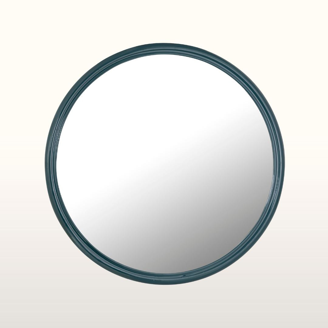 Nora Round Lacquer Mirror- Various Colours