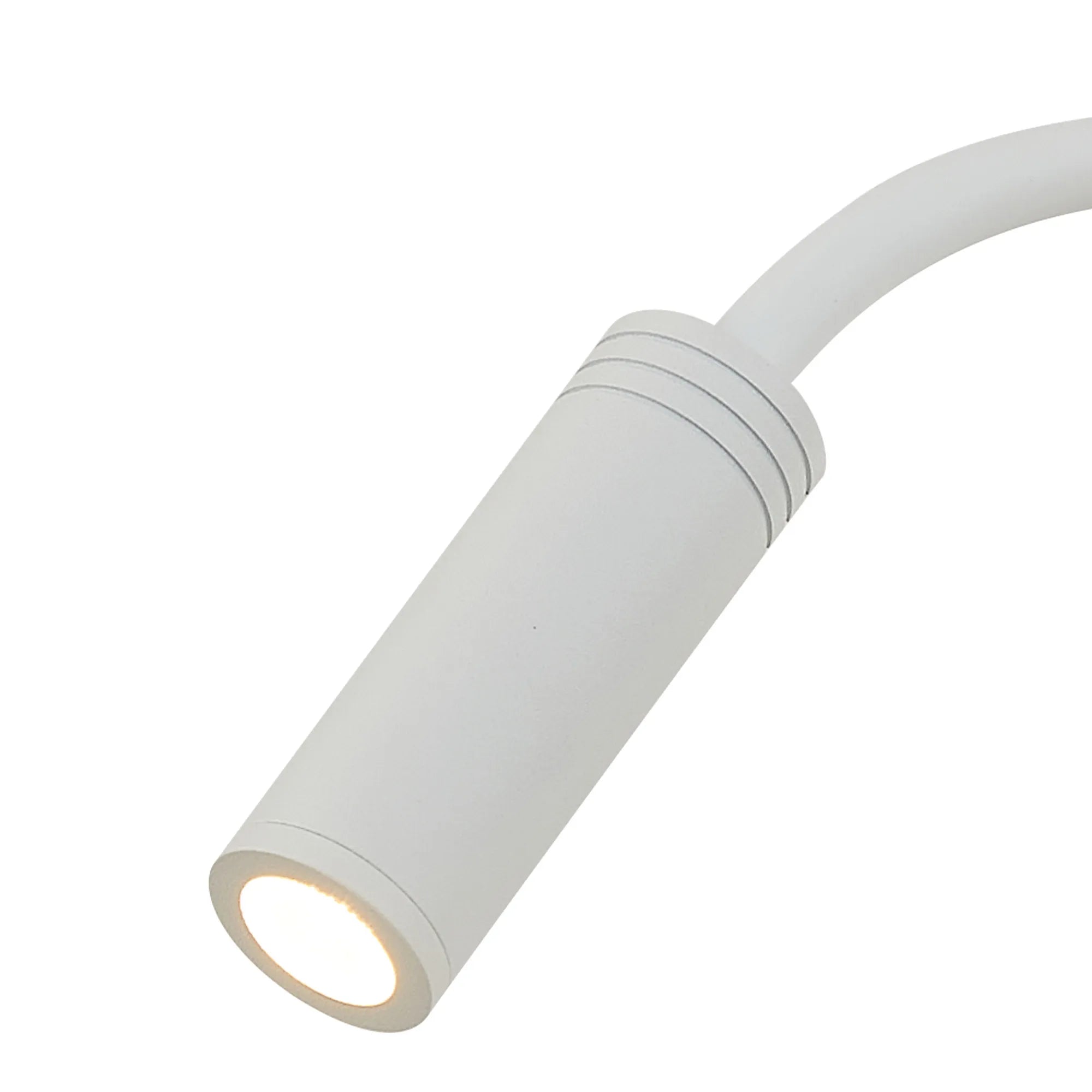 Roux Rechargeable Battery Operated Wall Light- Black/ Brass & White/ Chrome Finishes