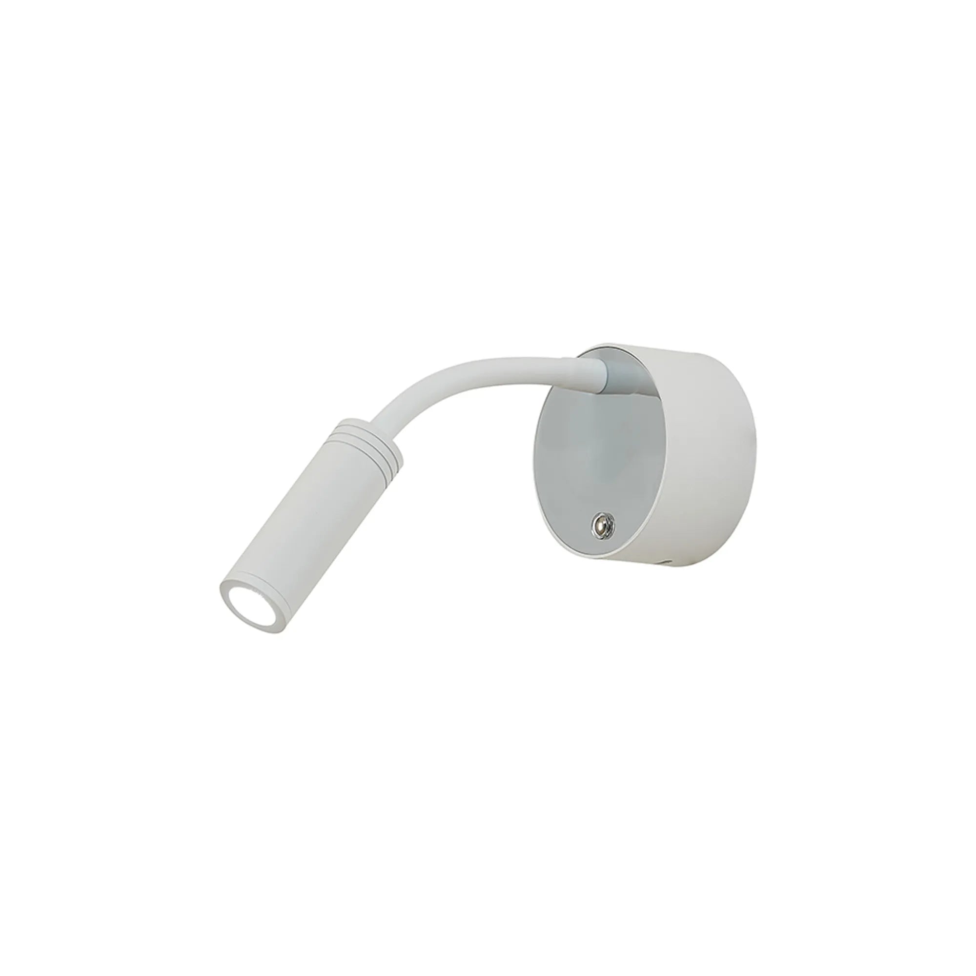 Roux Rechargeable Battery Operated Wall Light- Black/ Brass & White/ Chrome Finishes