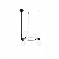 MAYTONI | Ring 4lt Pendant Lamp | Black - Cusack Lighting