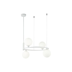 MAYTONI | Ring 4lt Pendant Lamp | White