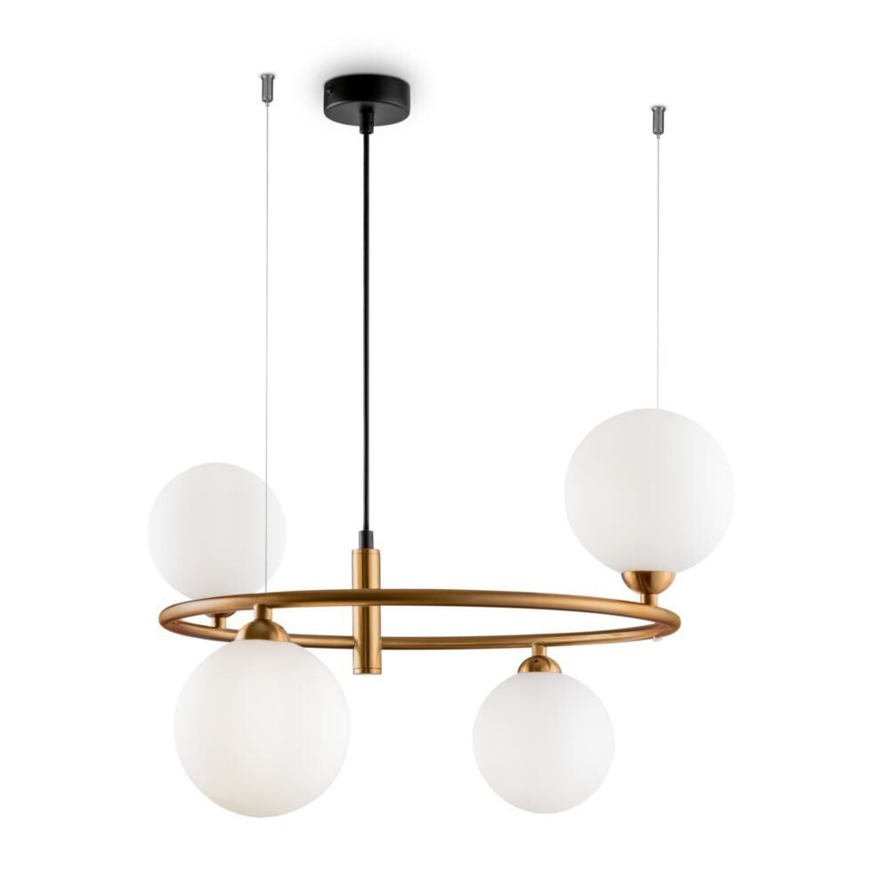 MAYTONI | Ring 4lt Pendant Lamp | Brass