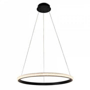 Ring Black Ring-Finish LED Ceiling Light - Cusack Lighting