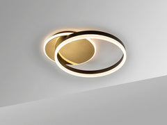 Copy of Ring II Black-Finish Centre Ceiling Light