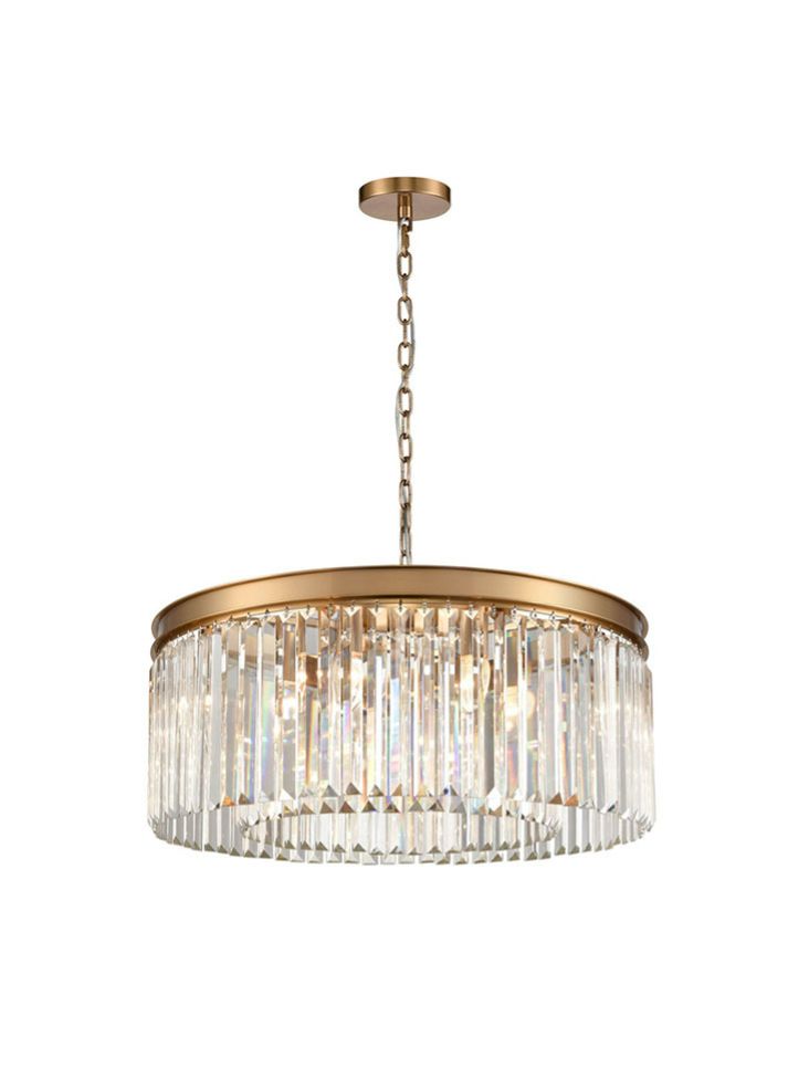 Rita 5/8/10Lt Crystal Ceiling Light - Various Finish