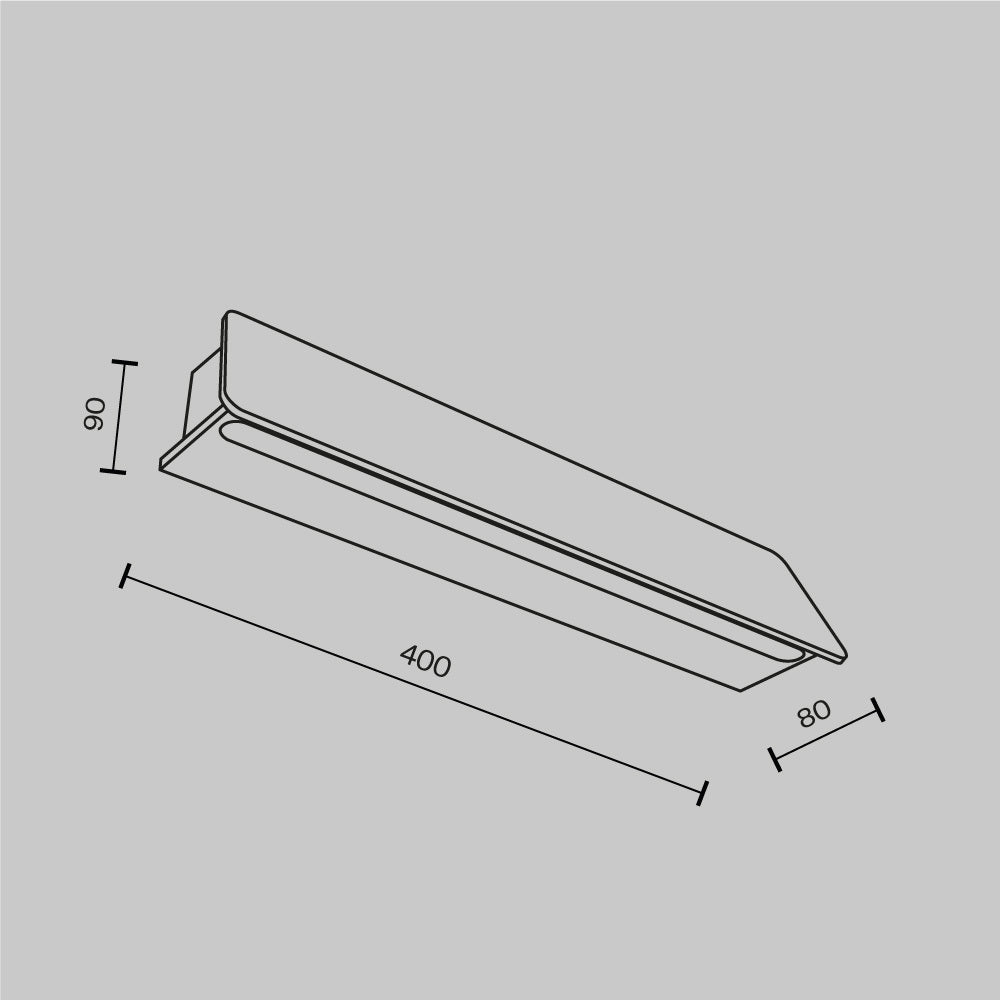 Trupp Outdoor Up/Down IP54 3000K LED Light