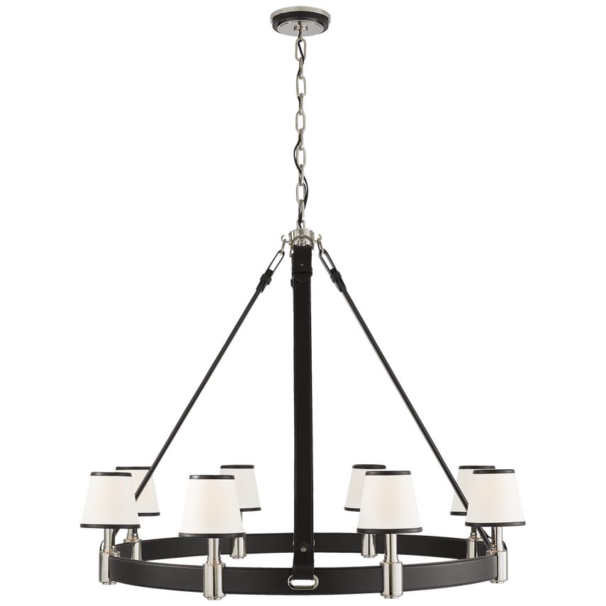 Riley Small/Large Ring Chandelier- Various Finishes