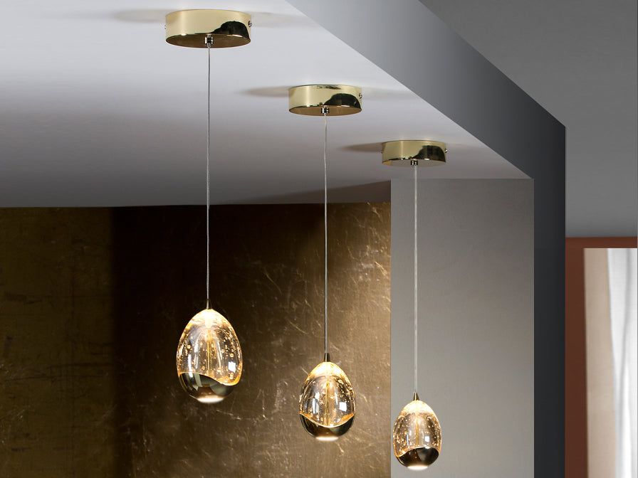 Rocio· 1 Led Lamp, Chrome, Gold