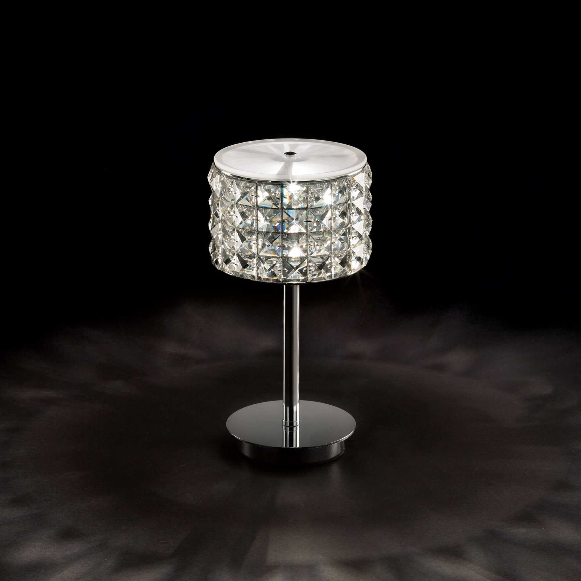 Roma Table Lamp - Crystal Finish - Cusack Lighting