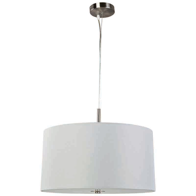 Rouen 3Lt Hanging Ceiling Light - Grey / Taupe