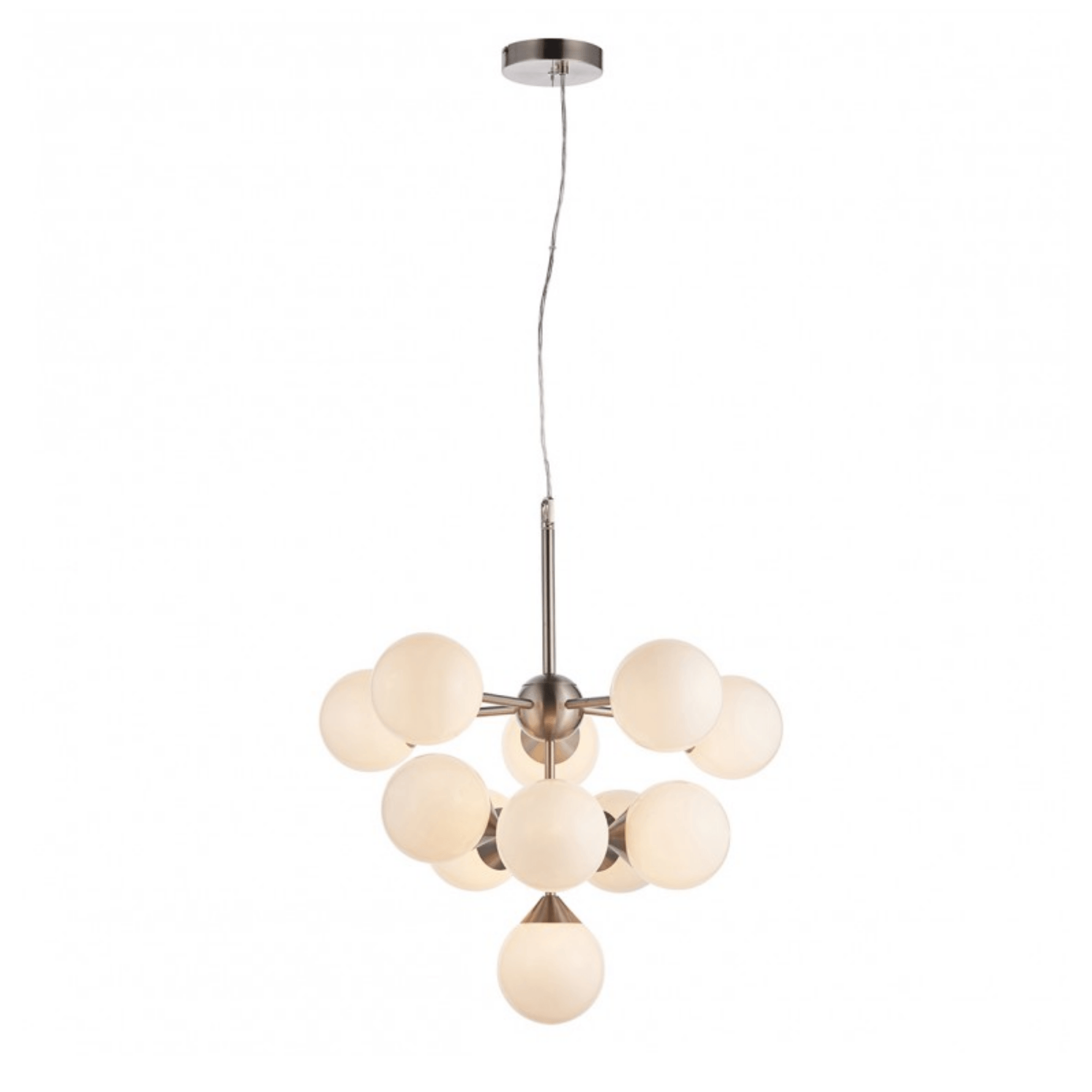 Ruby 11 Pendant Light Nickel - Cusack Lighting